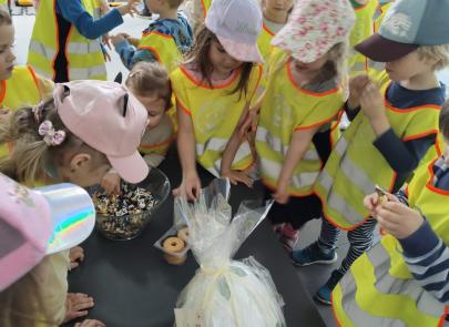 Świąteczna wizyta przedszkolaków w CSR