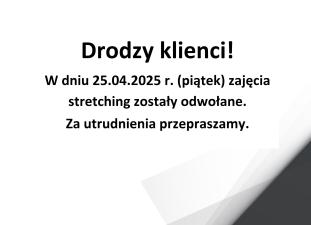 Drodzy klienci!