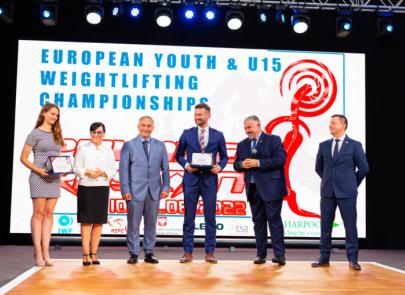 Otwarcie Mistrzostw Europy U15 & U17 w podnoszeniu ciężarów.