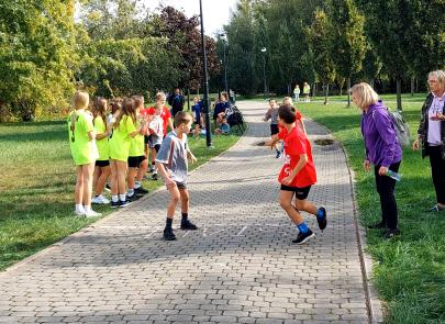 Biegi Przełajowe w Parku im. Magdaleny Abakanowicz