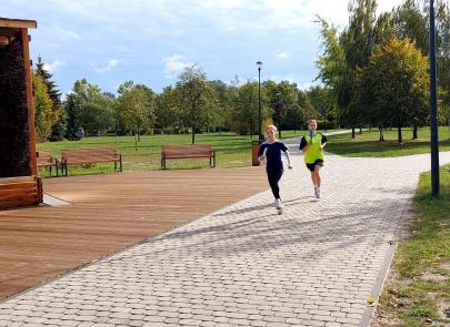 Biegi Przełajowe w Parku im. Magdaleny Abakanowicz