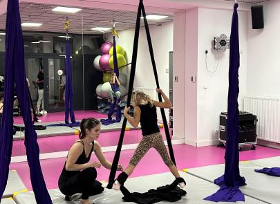 Szarfy w Centrum Sportu Raszyn