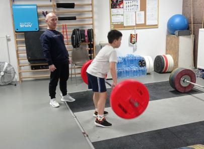 Trening dwuboju olimpijskiego w CSR