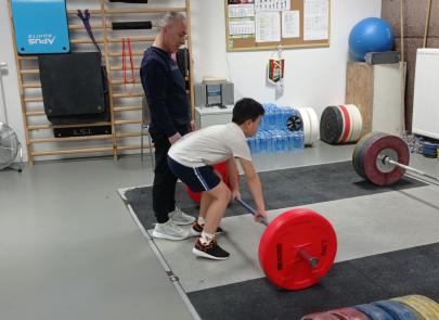 Trening dwuboju olimpijskiego w CSR