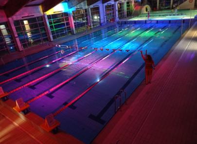 Pierwsze Nocne Pływanie na naszej Pływalni za nami!