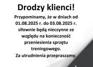 Drodzy klienci!