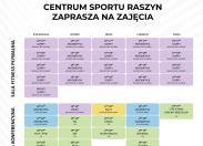 Nowy harmonogram w Centrum Sportu Raszyn już dostępny!