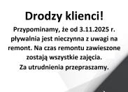 Drodzy klienci!