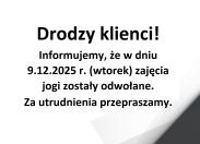 Drodzy klienci!