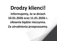 Drodzy klienci!