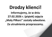 Drodzy klienci!