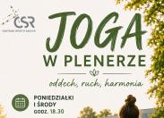 Lato, wakacje I Joga pod chmurką z Centrum Sportu Raszyn