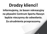 Drodzy klienci!