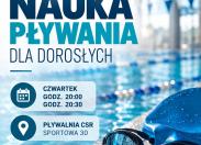 Rekrutacja na zajęcia nauki pływania dla dorosłych!