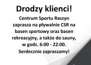 Drodzy klienci!
