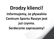 Drodzy klienci!