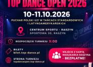 Międzynarodowy Festiwal Tańca Sportowego Top Dance Open 2026!