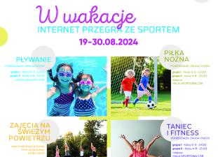 W wakacje internet przegra ze sportem!