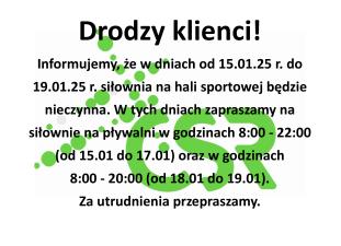 Informacja!
