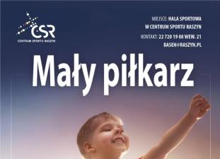 Serdecznie zapraszamy na zajęcia "Mały Piłkarz"
