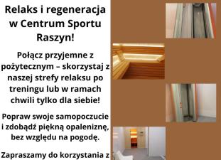 Zapraszamy do Centrum Sportu Raszyn!