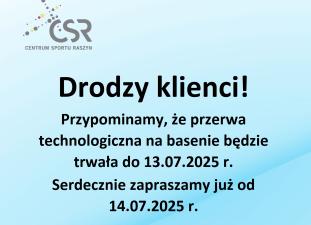 Drodzy klienci!