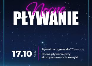 Nocne pływanie powraca do Centrum Sportu Raszyn!