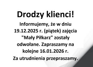 Drodzy klienci!