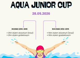 Aqua Junior Cup 2026 – zapisy trwają!