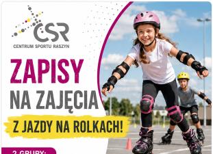 Przypominamy – wciąż są wolne miejsca na wakacyjne zajęcia z jazdy na rolkach!
