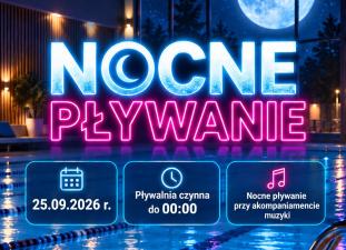 Nocne Pływanie już w najbliższy piątek!
