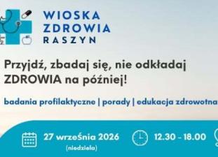 Wioska Zdrowia Raszyn 2026 – już w niedzielę!