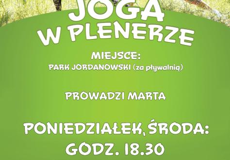 Joga w plenerze