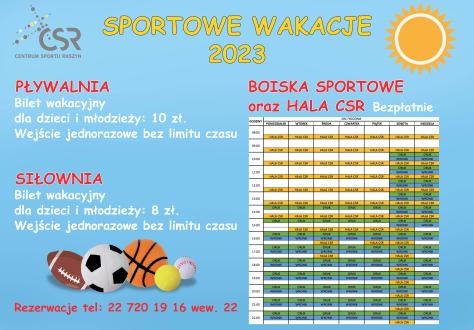 sportowy rozkład jazdy