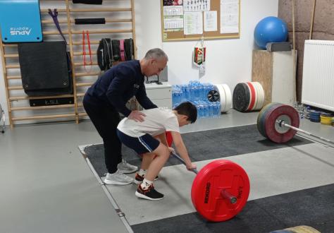 Trening dwuboju olimpijskiego w CSR