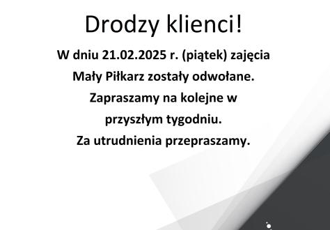 Drodzy klienci!