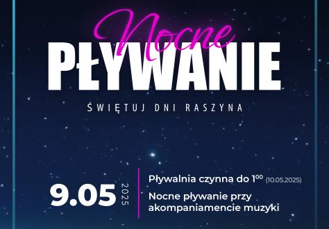 Druga edycja Nocnego Pływania w Centrum Sportu Raszyn!