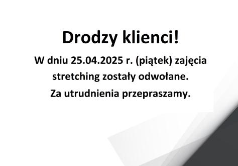 Drodzy klienci!