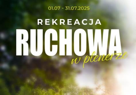 Zajęcia rekreacji ruchowej w Parku Jordanowskim!