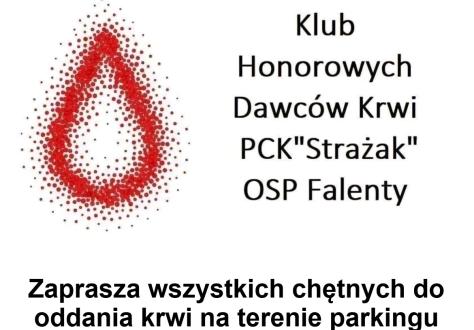 Akcja oddawania krwi