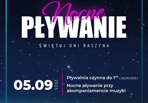 Nocne Pływanie w Raszynie