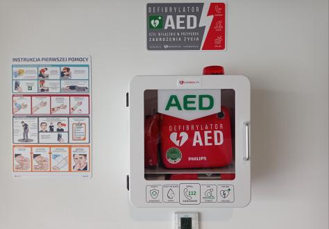 AED również na hali w Centrum Sportu Raszyn!
