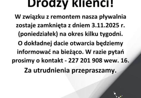 Drodzy klienci!