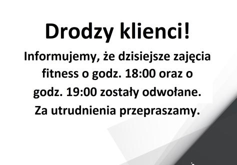 Drodzy klienci!