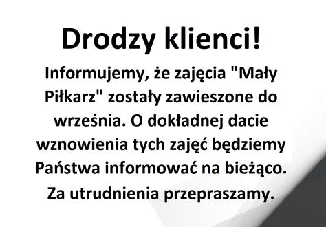 Drodzy klienci!