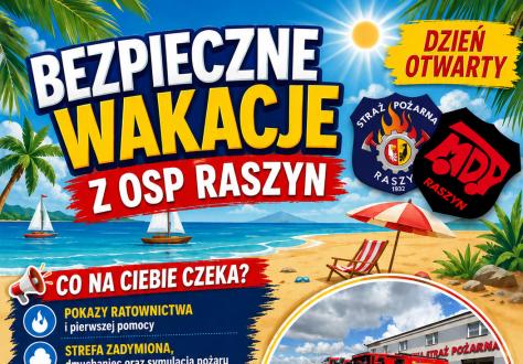 Bezpieczne Wakacje z OSP Raszyn!