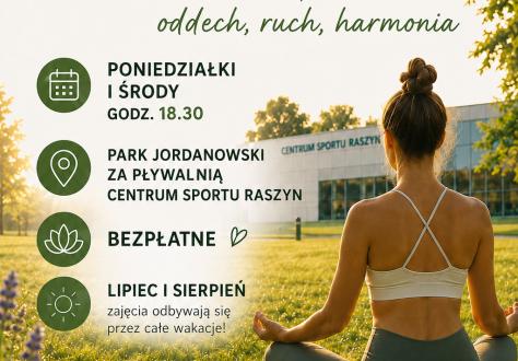 Joga w Plenerze – zaczynamy już jutro!