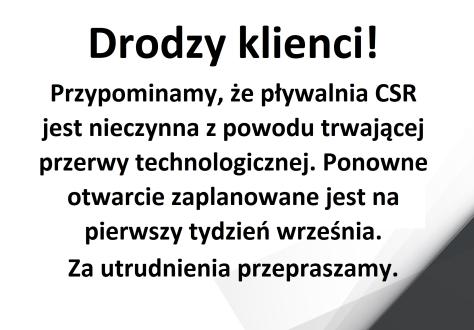 Drodzy klienci!