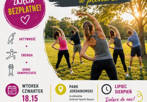 Rekreacja Ruchowa w Plenerze – widzimy się jutro!