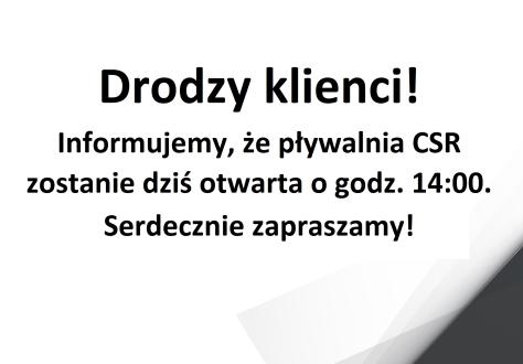 Drodzy klienci!